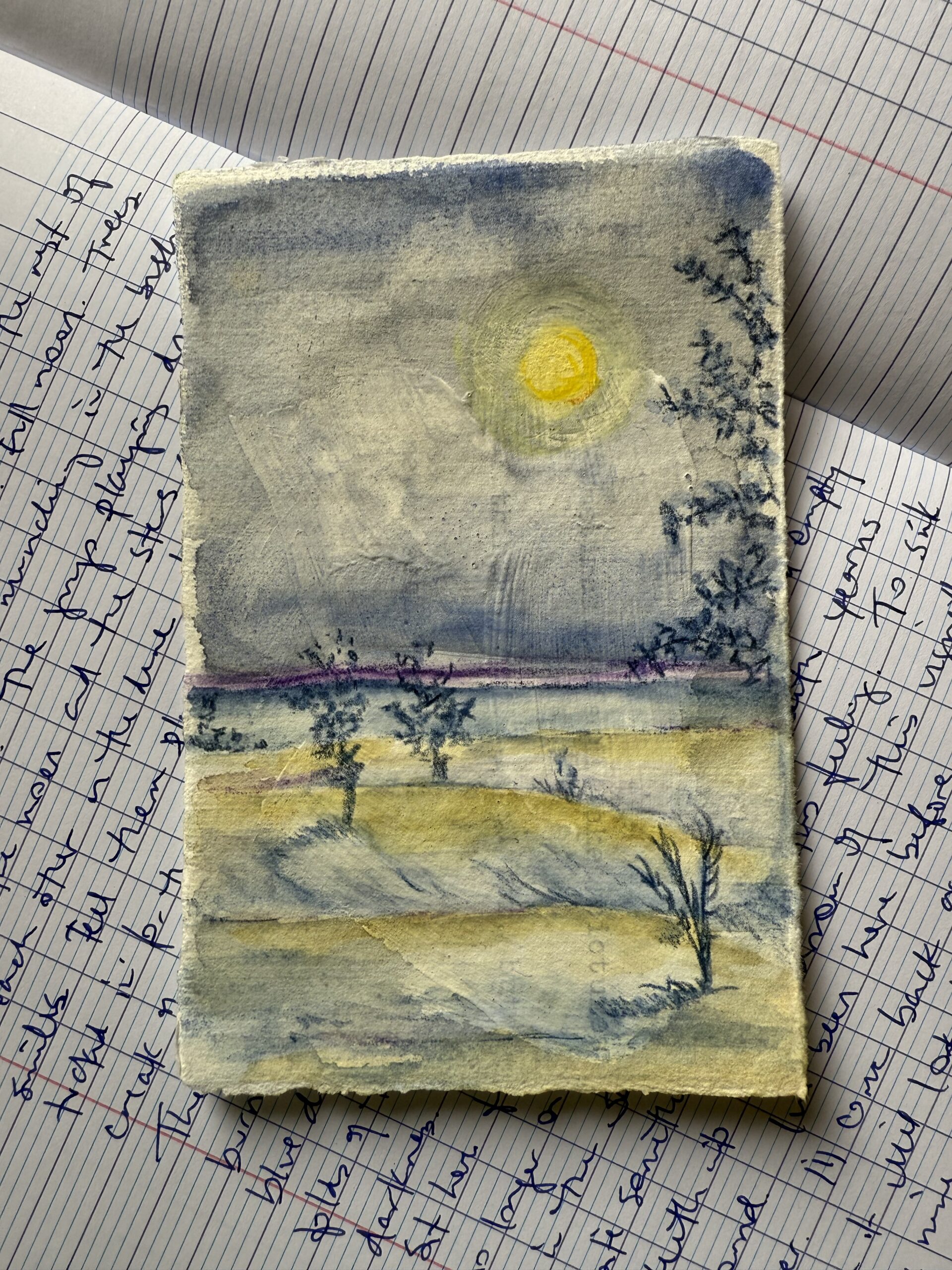 Loose Threads: full moon